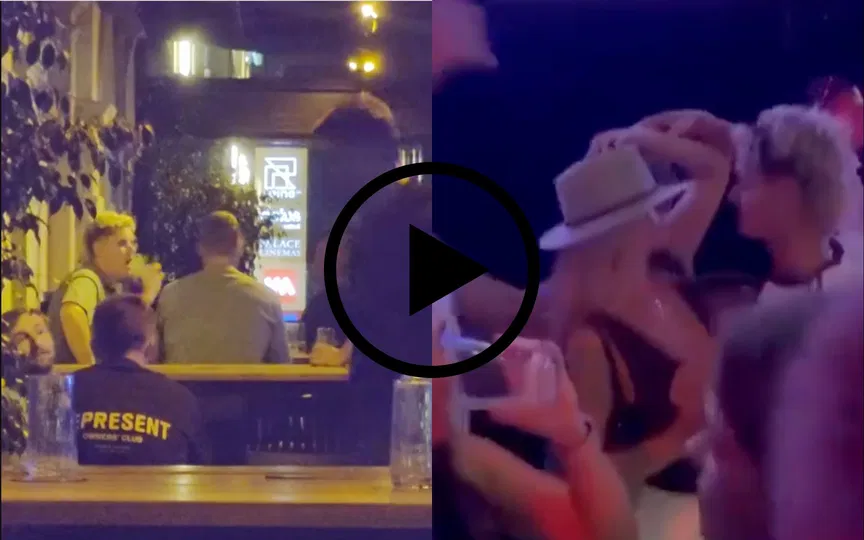 Watch- Jacob Bethell spotted vaping, dancing with woman amid England's Ashes struggle
